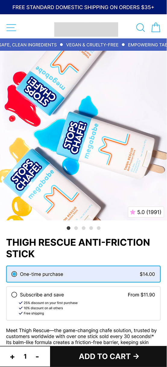 Shopify conversion optimization screenshot